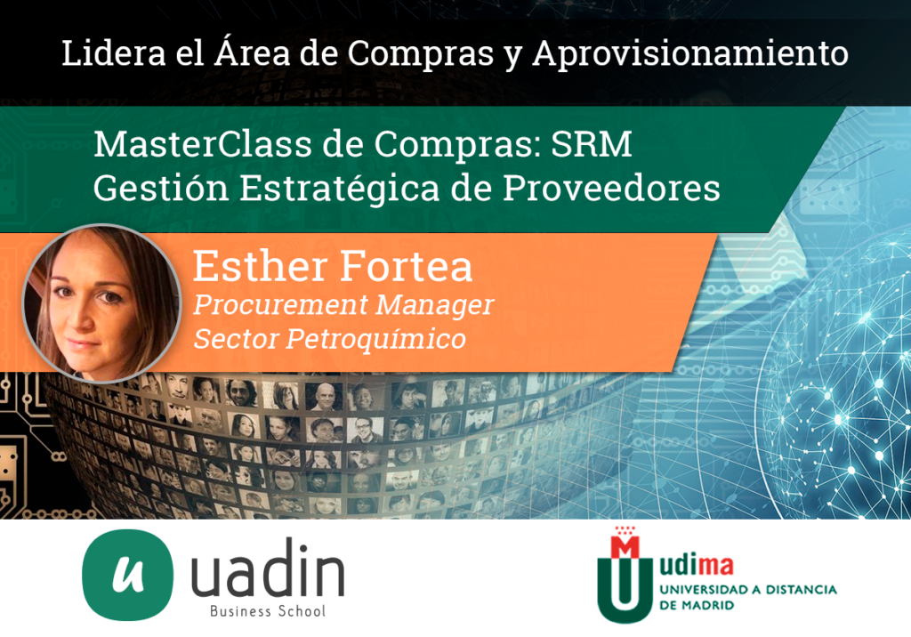 Esther Fortea - Gestión estratégica de proveedores SRM | UADIN Business School